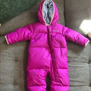Columbia Fuchsia Infant Snowsuit